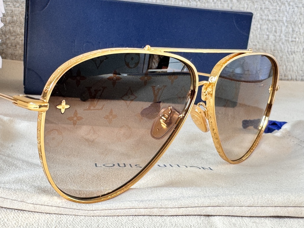 100% Original Louis Vuitton Sonnenbrillen The LV Pilot Z1620U
